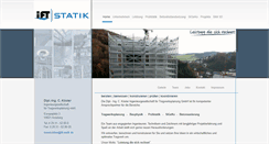 Desktop Screenshot of ift-statik.de